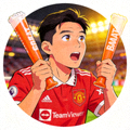 正在观看比赛的球迷头像示意